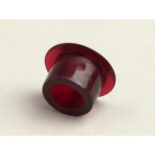 Testigo Manillar Vespa, Plástico Rojo 9,5mm