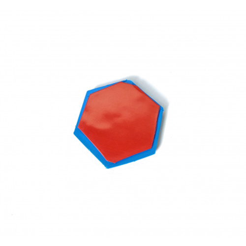 Anagrama Hexagonal Motovespa 31mm -Azul-